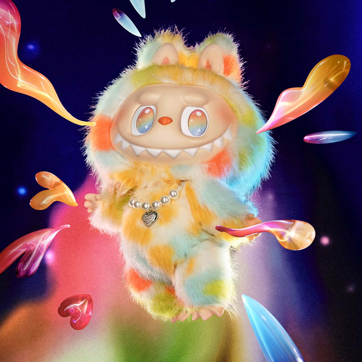 THE MONSTERS Big into Energy Series-ROCK THE UNIVERSE Vinyl Plush Doll-preorder