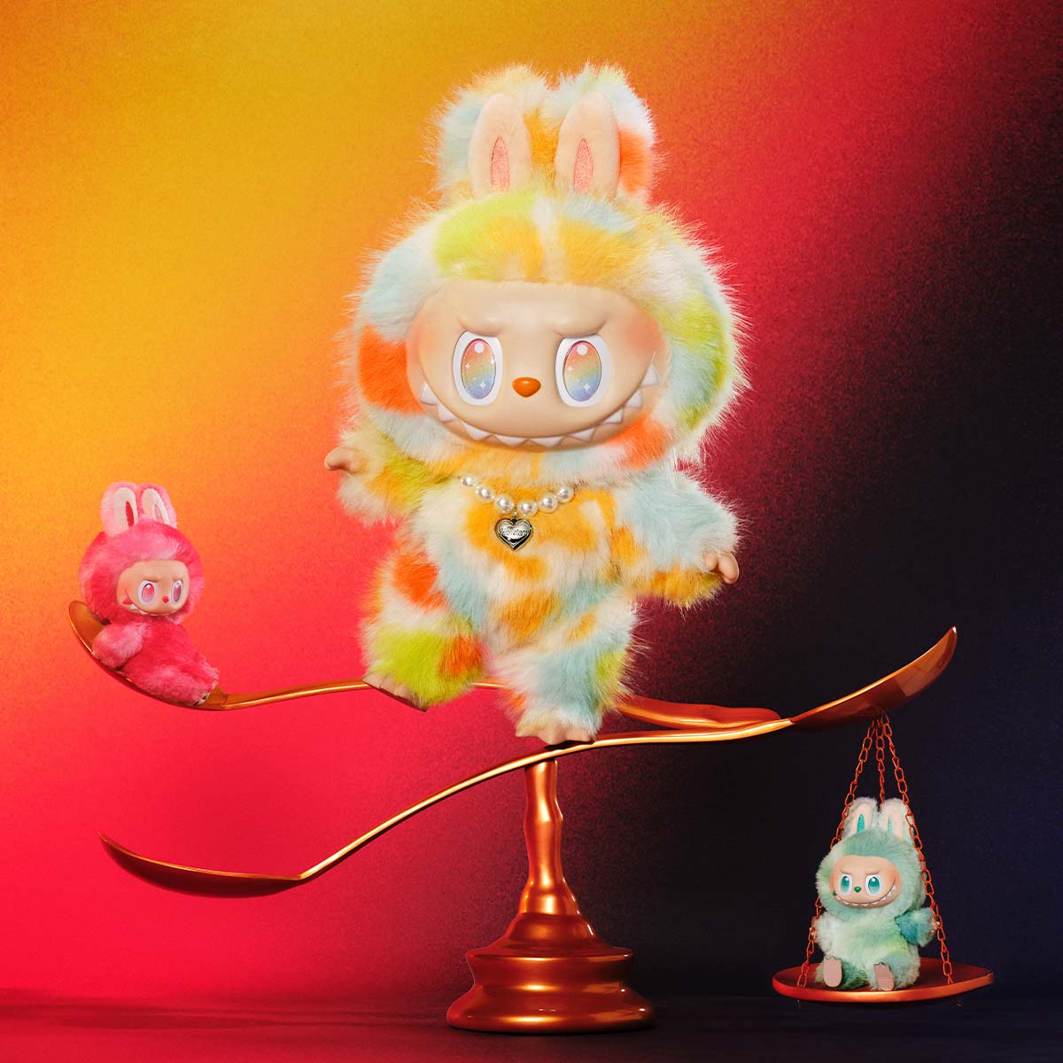 THE MONSTERS Big into Energy Series-ROCK THE UNIVERSE Vinyl Plush Doll-preorder