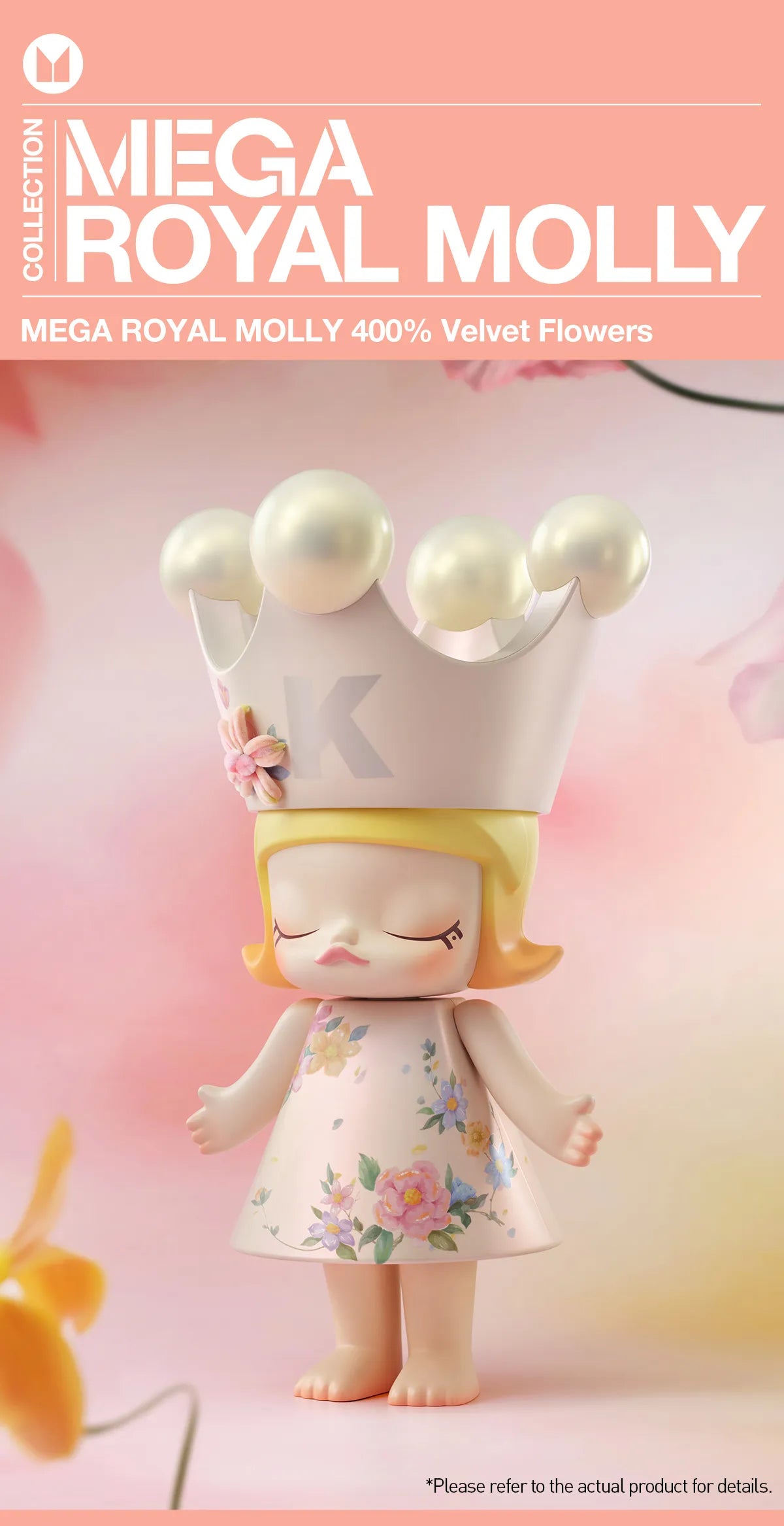 MEGA ROYAL MOLLY 400% Velvet Flowers-preorder
