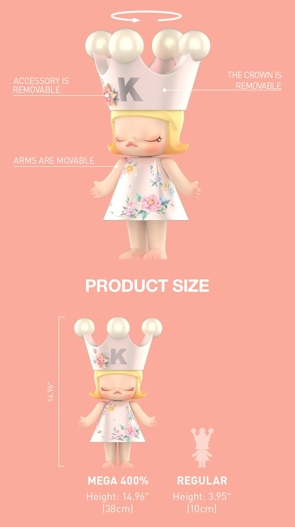 MEGA ROYAL MOLLY 400% Velvet Flowers-preorder