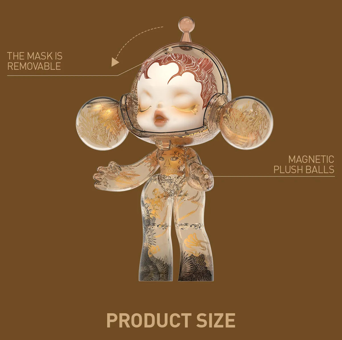 MEGA α SKULLPANDA 400% Wu Jian an-The Heaven of Nine Levels