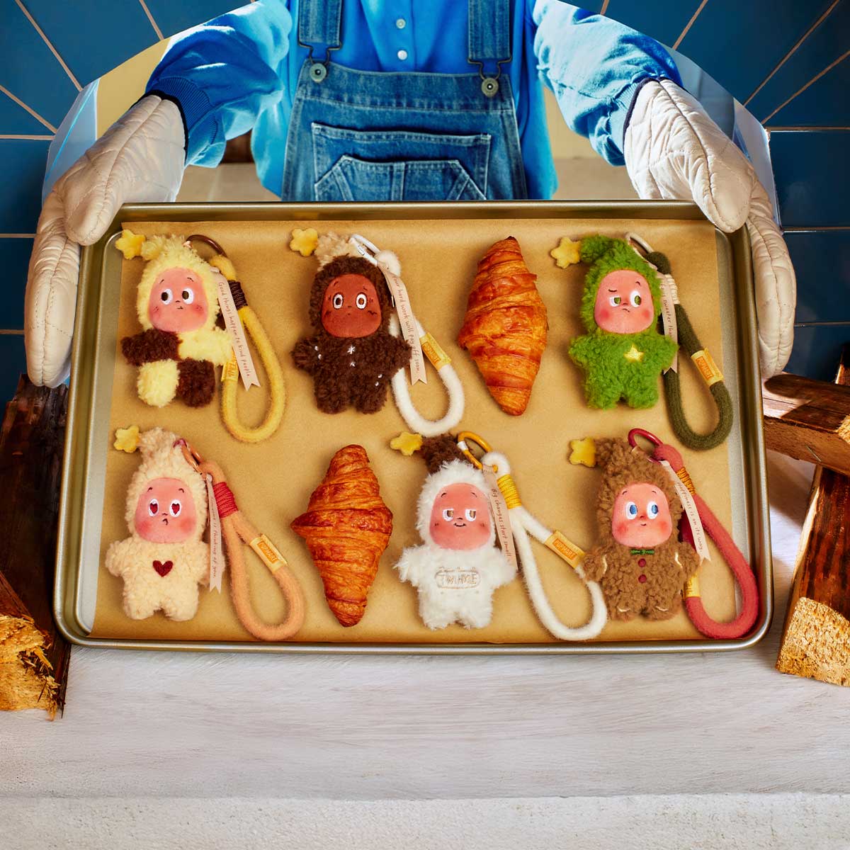 Twinkle Twinkle Savor the Moment Series-Fresh-Baked Mini Cookies Plush Pendant Blind Box