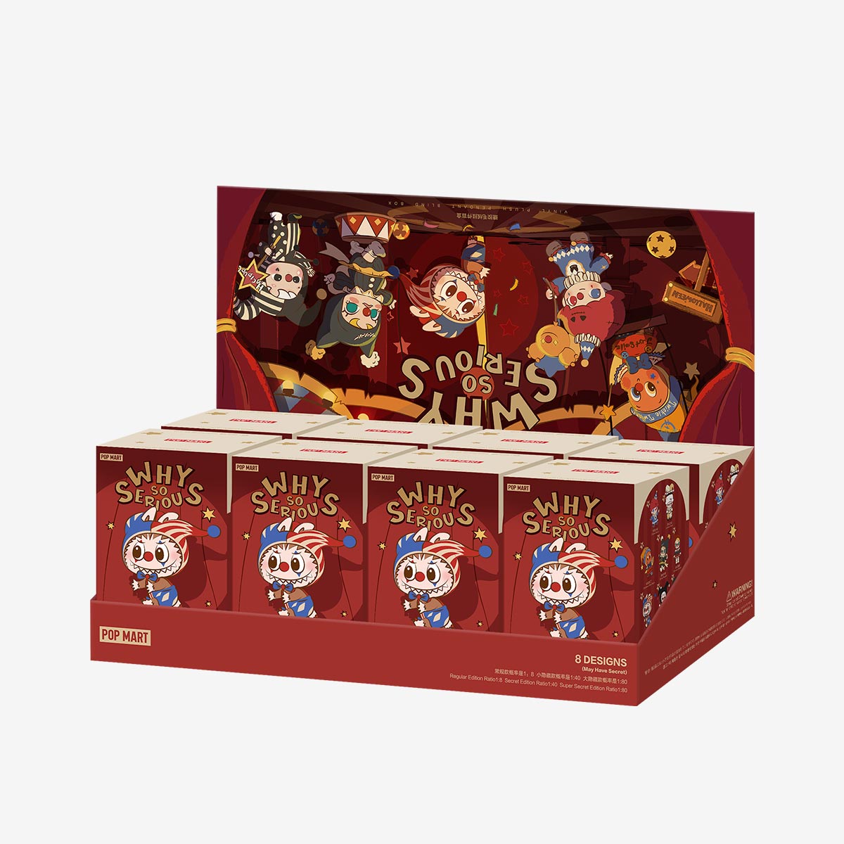 WHY SO SERIOUS Series-Vinyl Plush Pendant Blind Box-preorder