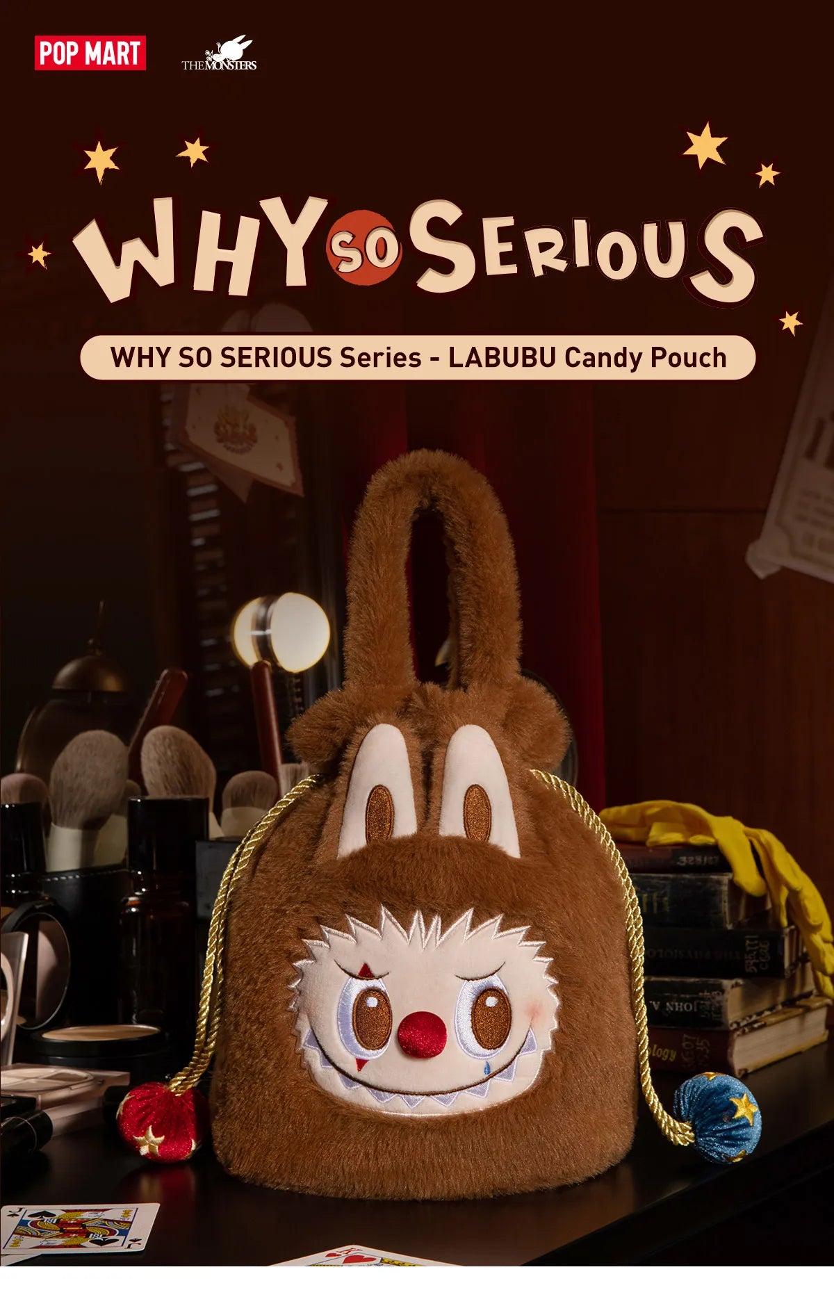 WHY SO SERIOUS Series - LABUBU Candy Pouch-no box-preorder