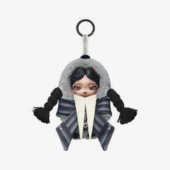 SKULLPANDA × Wednesday Plush (Nevermore Academy Uniform Version)-preorder
