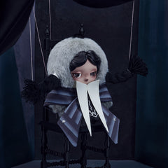 SKULLPANDA × Wednesday Plush (Nevermore Academy Uniform Version)-preorder