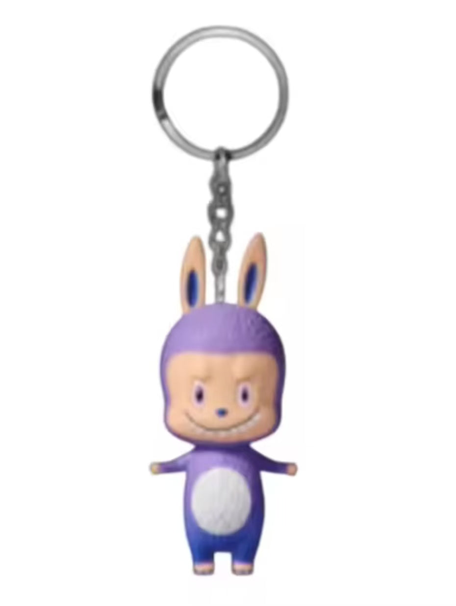 The Monsters Labubu 10thAnniversary Exhibition Keychain Series Figures