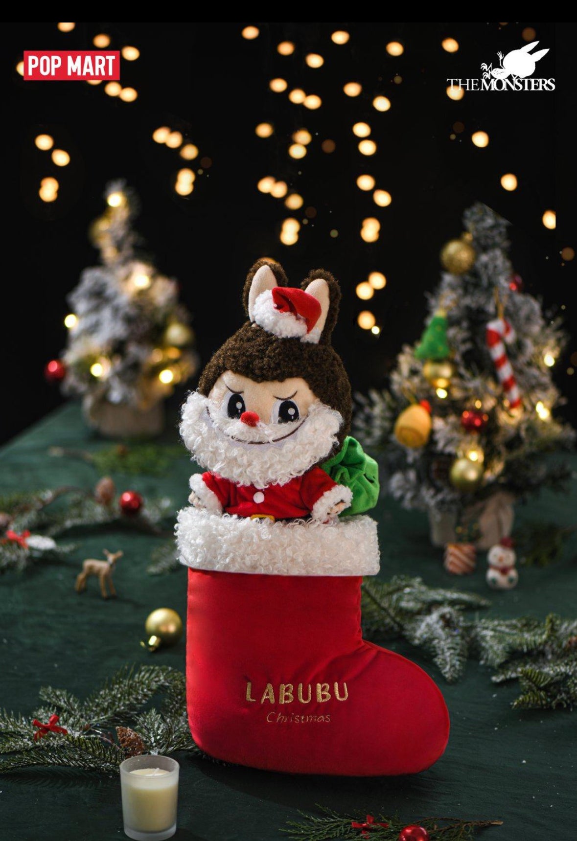 The monsters—LABUBU Christmas Plush Gift Box-preorder