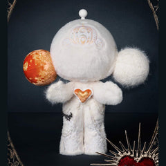 MEGA α SKULLPANDA 400% White Moon-preorder