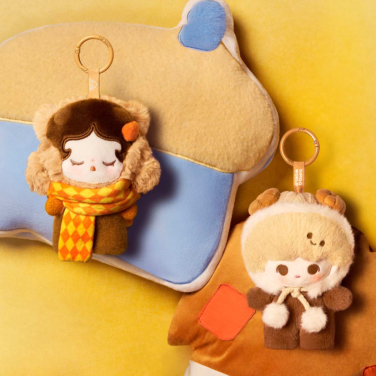 POP BEAN Fluffy & Cozy Series-Plush Pendant Blind Box-preorder