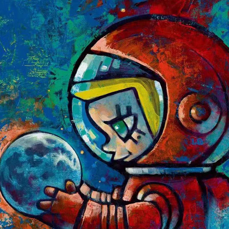 MEGA SPACE MOLLY 400% Hello Moon-preorder