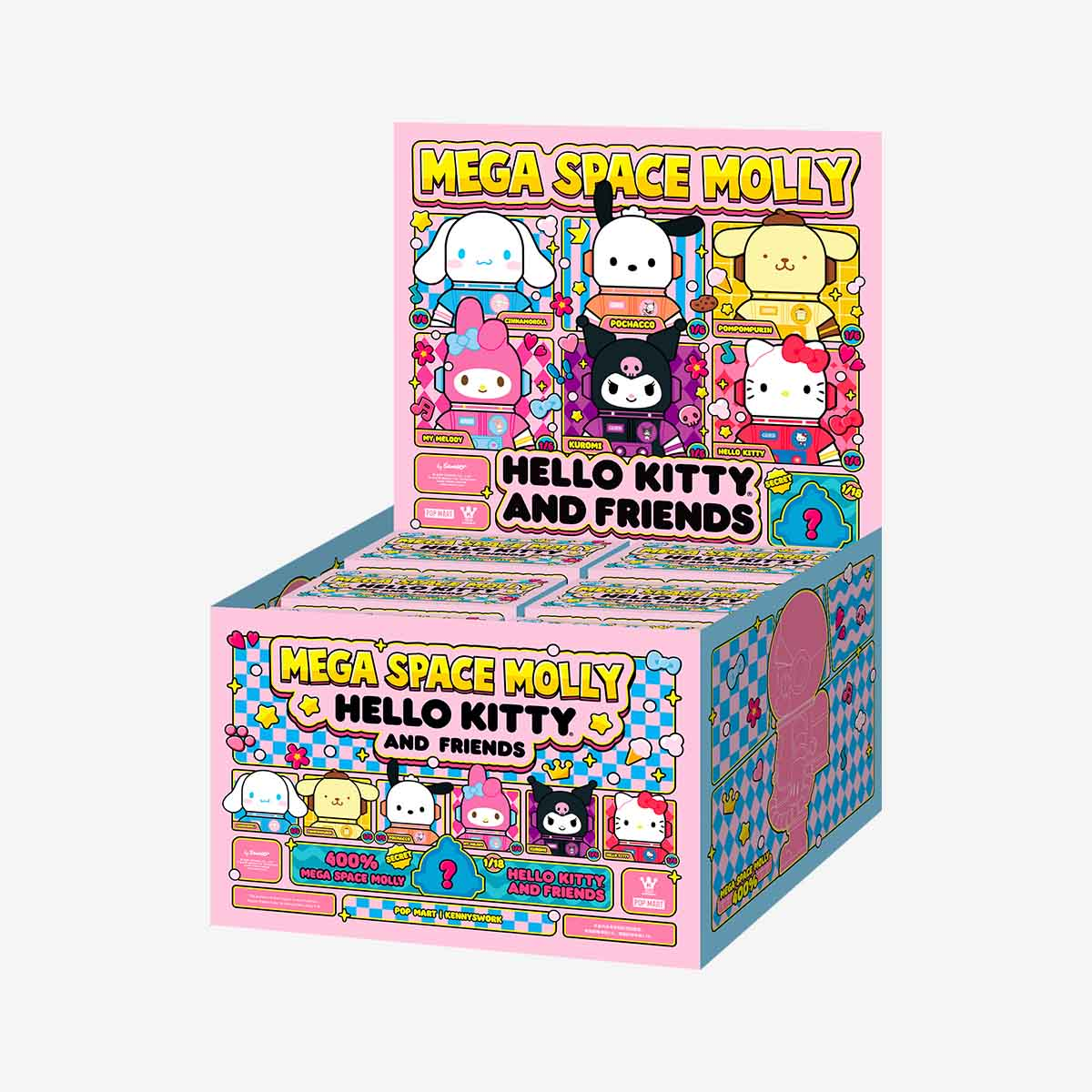 MEGA SPACE MOLLY 400% Hello Kitty and Friends Series-preorder