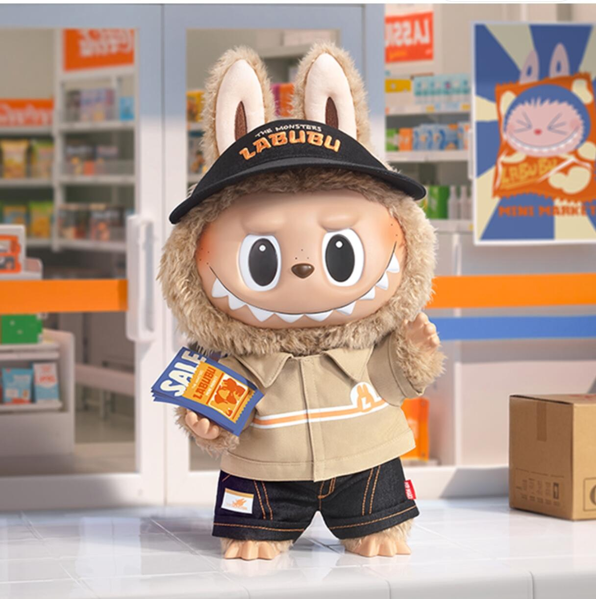 THE MONSTERS -The Naughty Cashier Vinyl Plush Doll-preorder