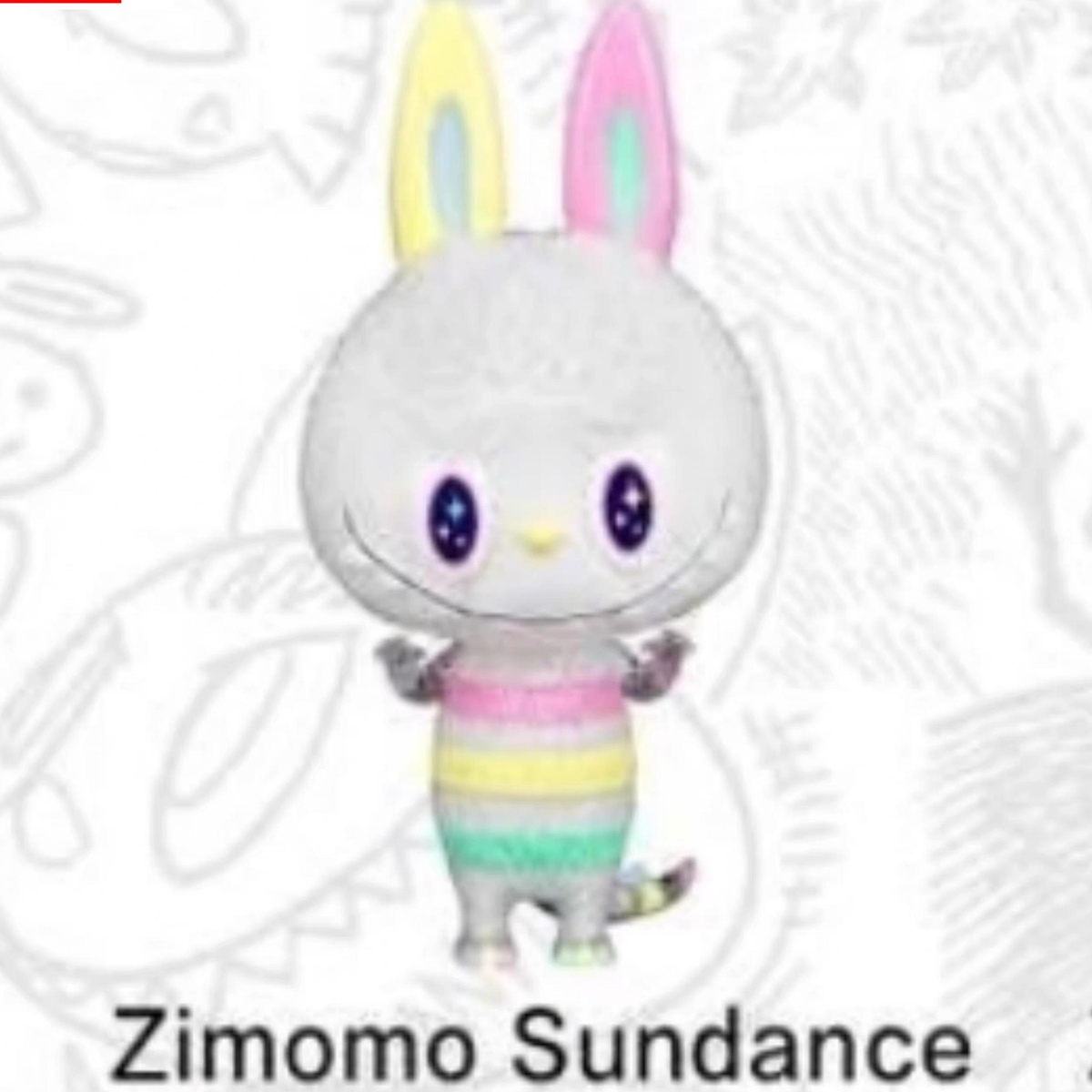 Zimomo Sundance popmart THE MONSTERS 10th Anniversary Exhibition Limited Edition-preorder