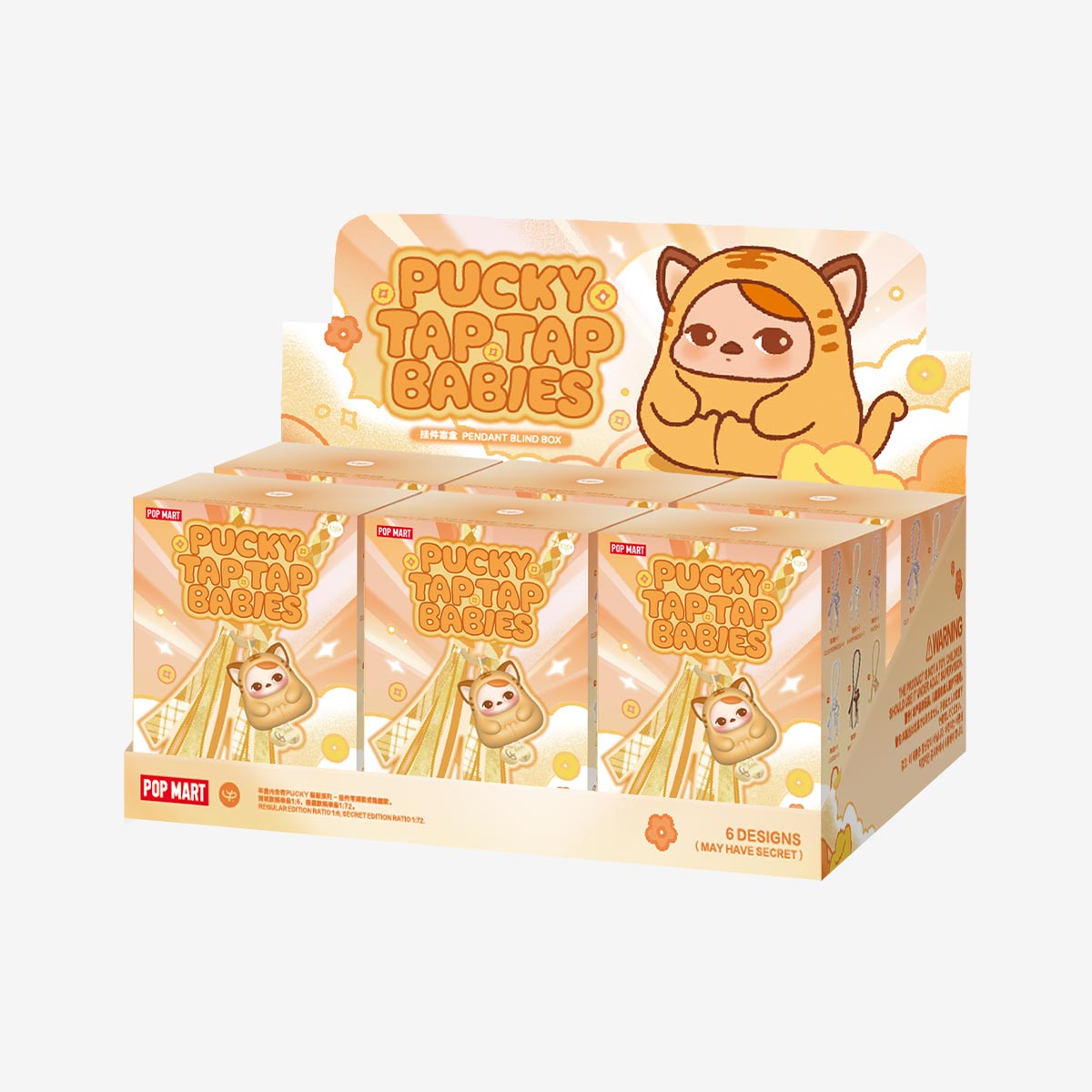 PUCKY Tap Tap Babies Series-Pendant Blind Box