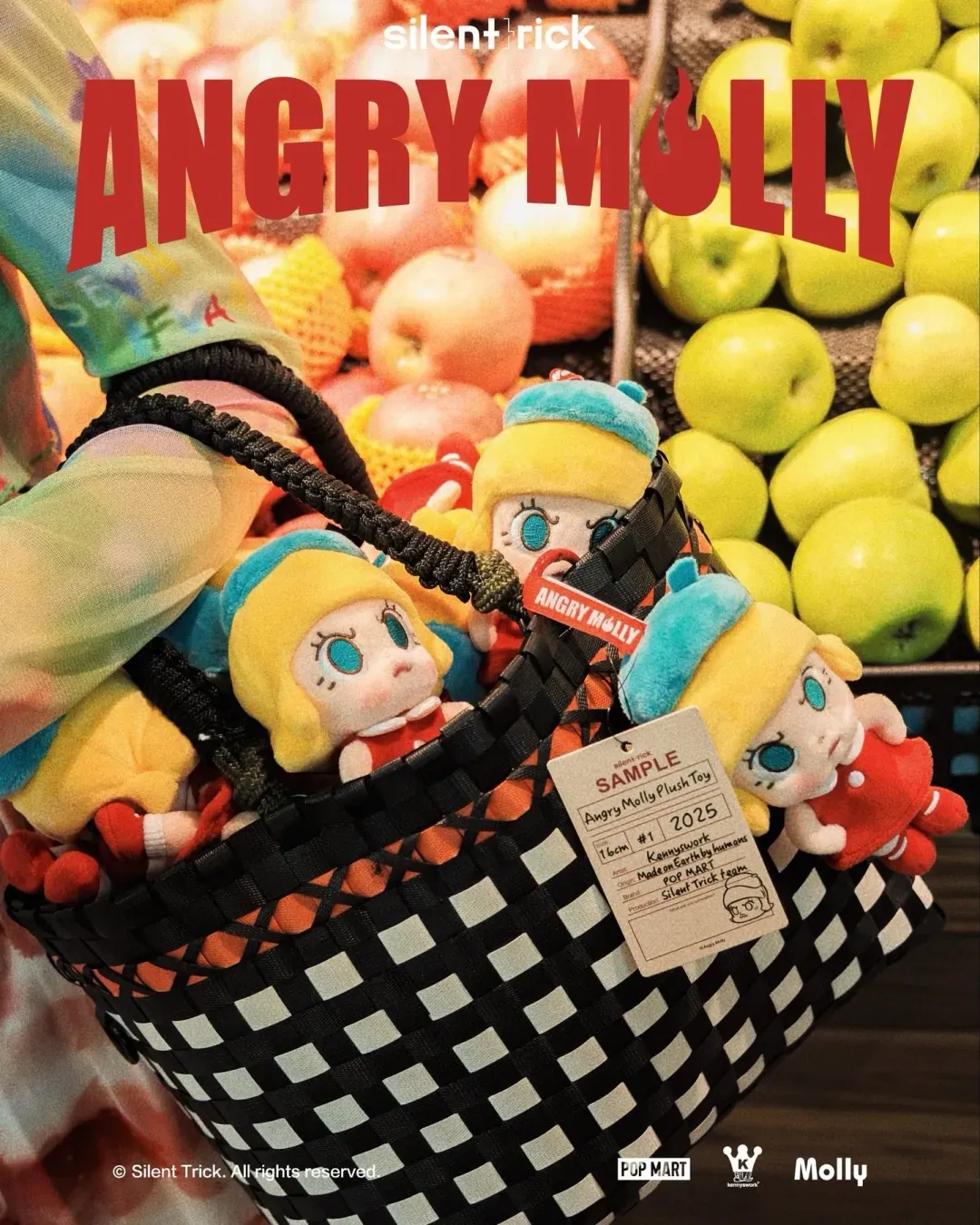 Angry Molly Plush Pendant-preorder