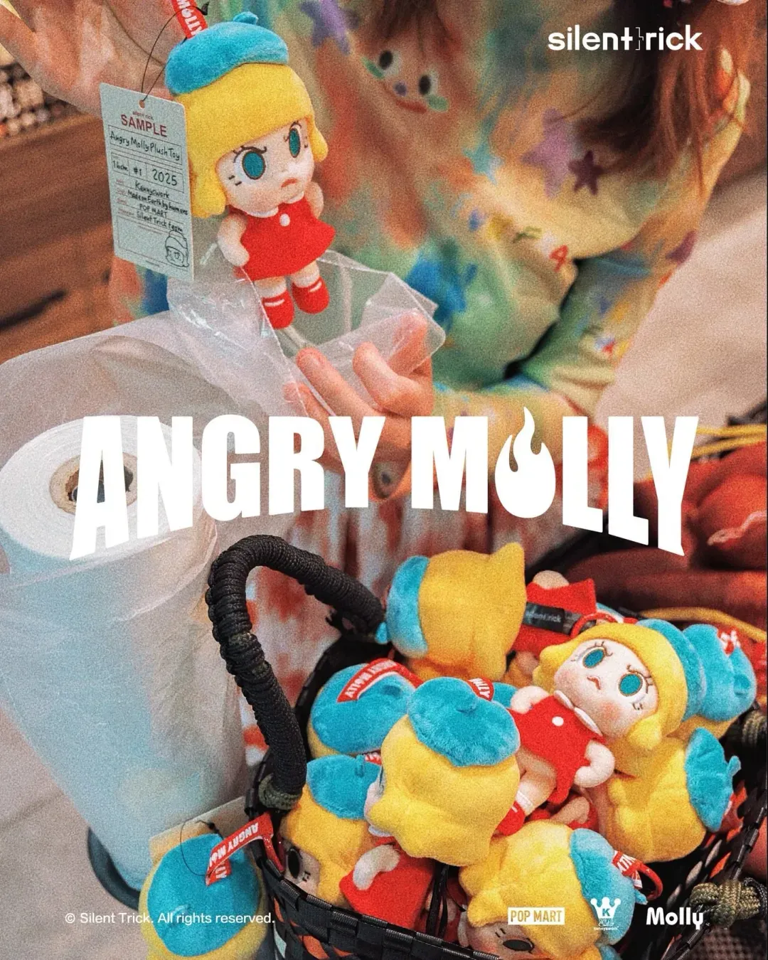 Angry Molly Plush Pendant-preorder