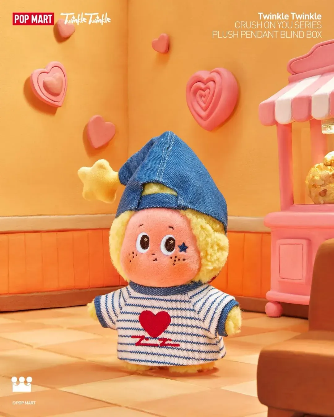 Twinkle Twinkle Crush On You Series-Plush Pendent-preorder