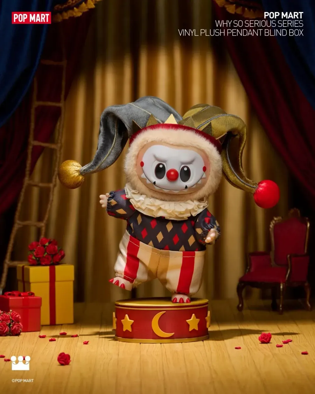 Why So Serious Series Vinyl Plush Pendant