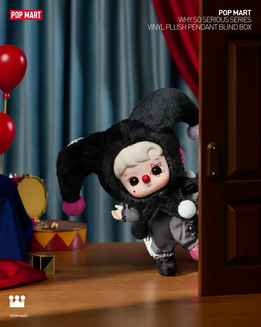 Why So Serious Series Vinyl Plush Pendant