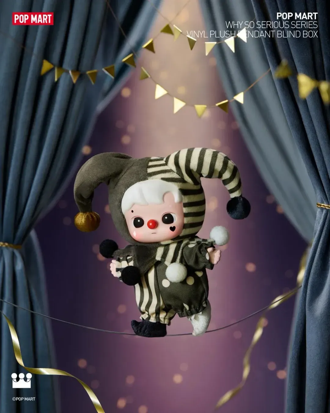 Why So Serious Series Vinyl Plush Pendant