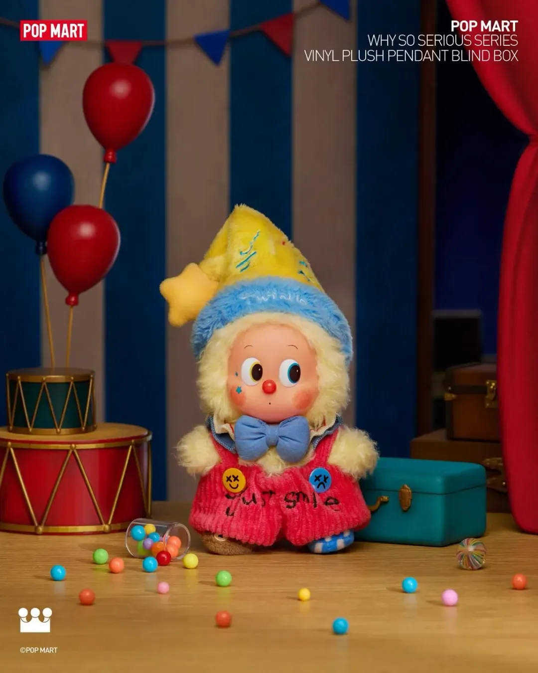 Why So Serious Series Vinyl Plush Pendant