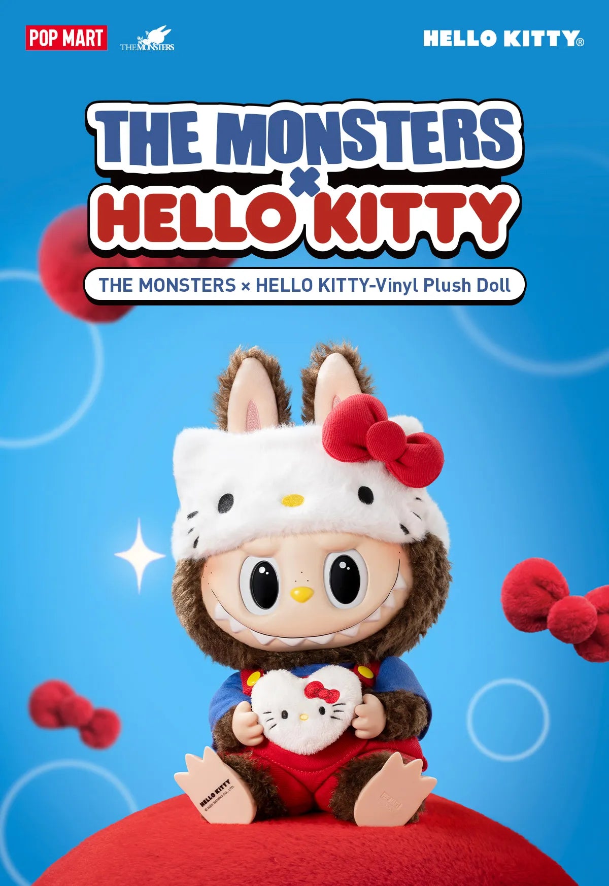 THE MONSTERS × HELLO KITTY - Vinyl Plush Big Doll