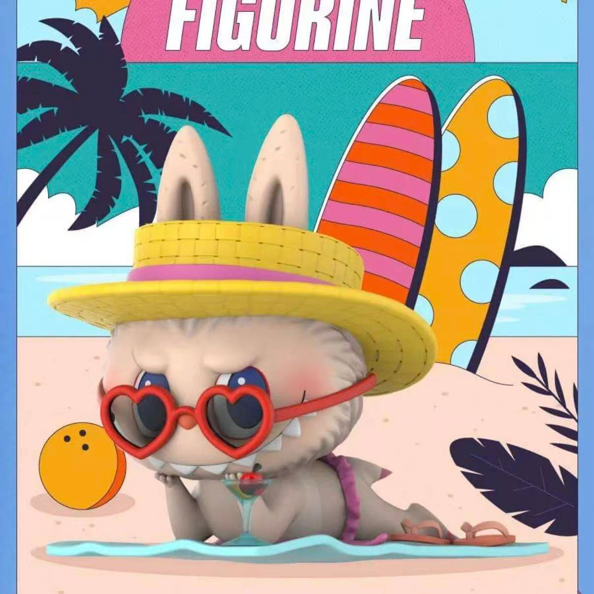 THE MONSERS Beach Figurine-preorder