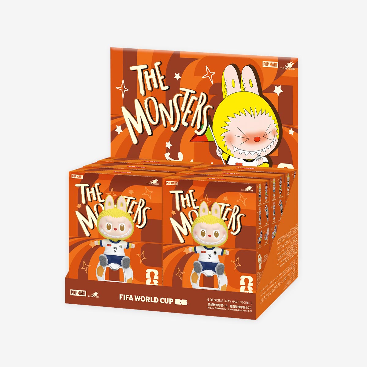 THE MONSTERS FIFA SERIES - Bottle Opener Fridge Magnet Blind Box