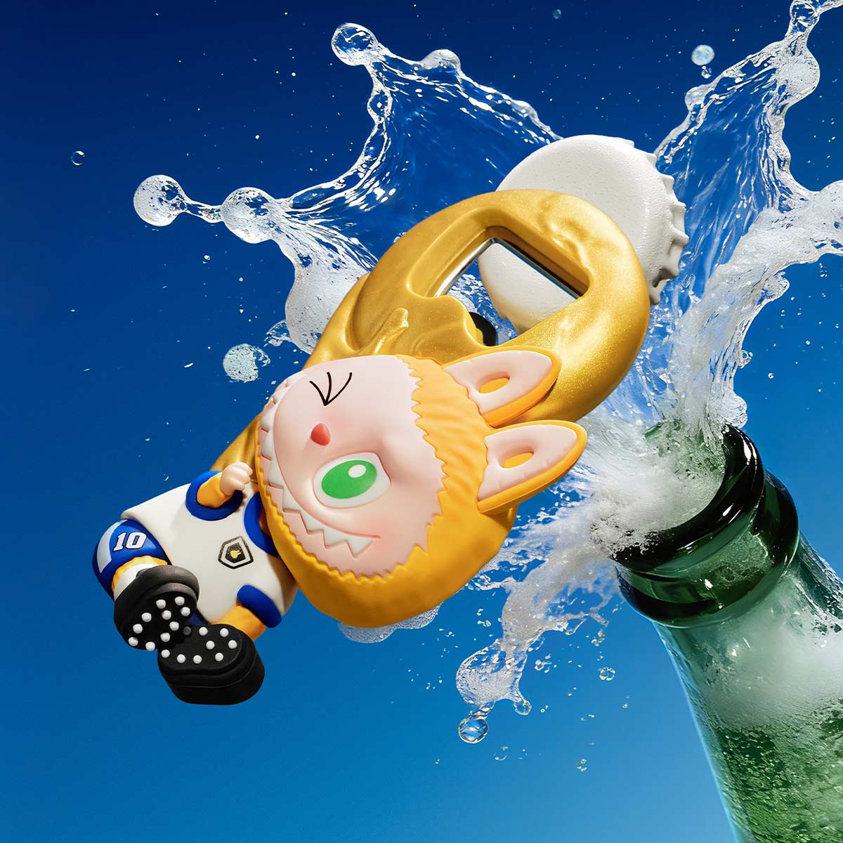 THE MONSTERS FIFA SERIES - Bottle Opener Fridge Magnet Blind Box