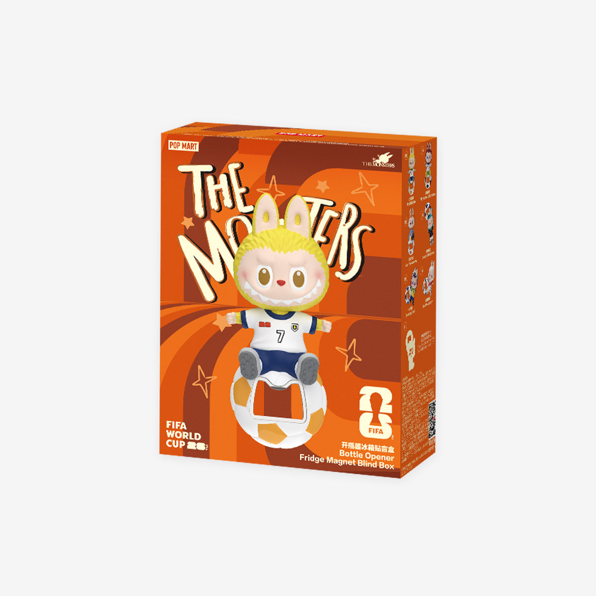 THE MONSTERS FIFA SERIES - Bottle Opener Fridge Magnet Blind Box