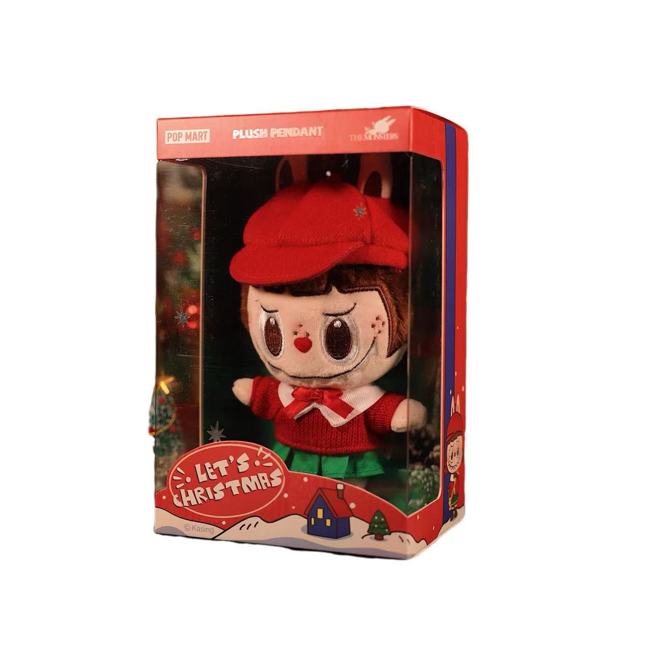 THE MONSTERS Let's Christmas Series -Plush Pendant