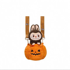 Labubu hairband Mokoko Luminous pumpkin pendant Happy Halloween party series-preorder