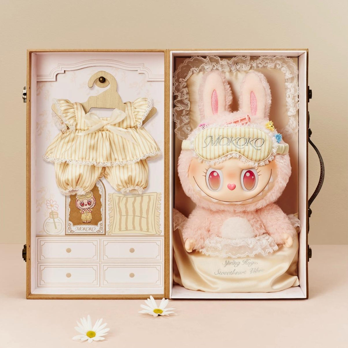 Mokoko Vinyl Plush Haning Card and large Dolls