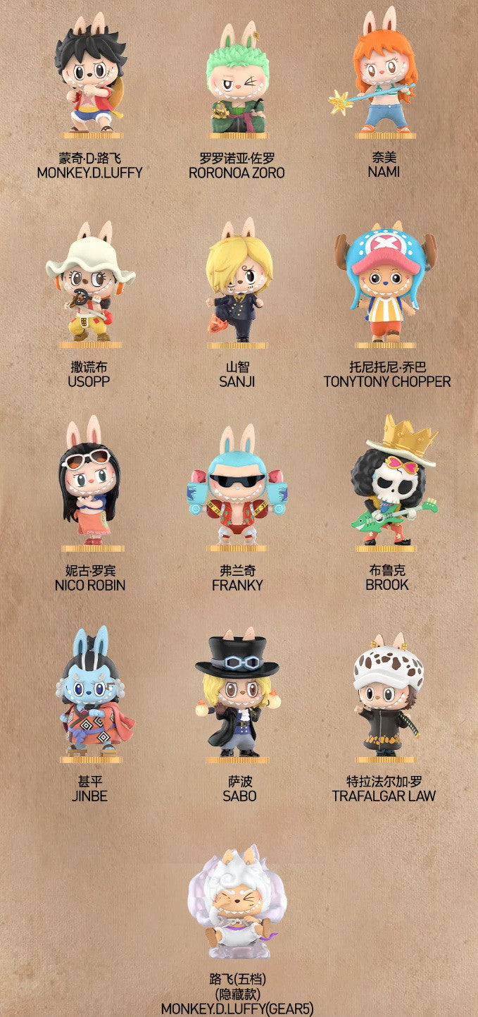 (Azi)THE MONSTERS × One Piece Series Figures-secret-Preorder