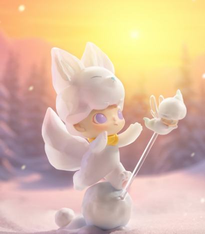 Dimoo Letters From Snowman Series Figures-preorder