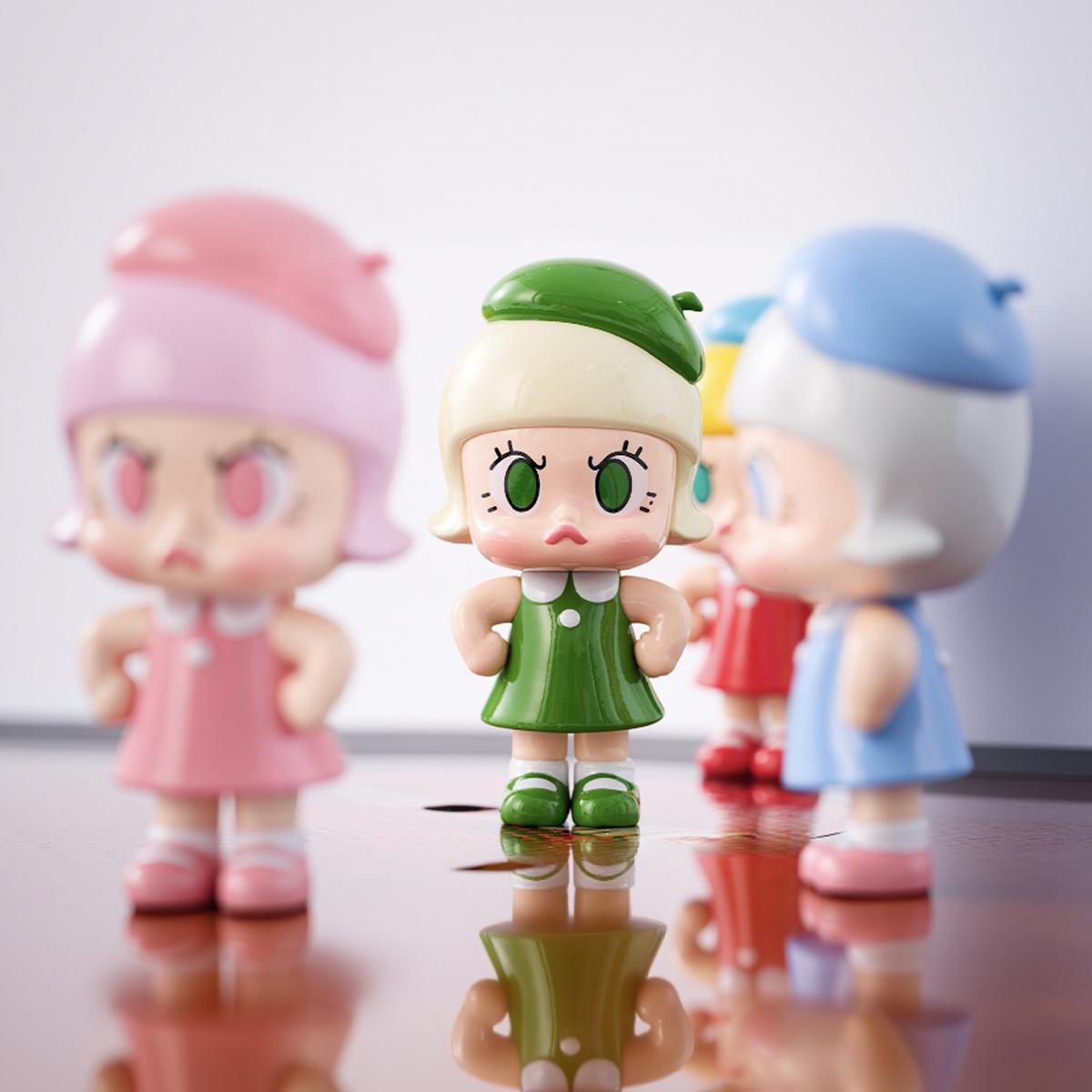 POP MART Angry Molly Mini Figure Set - Long Play 9