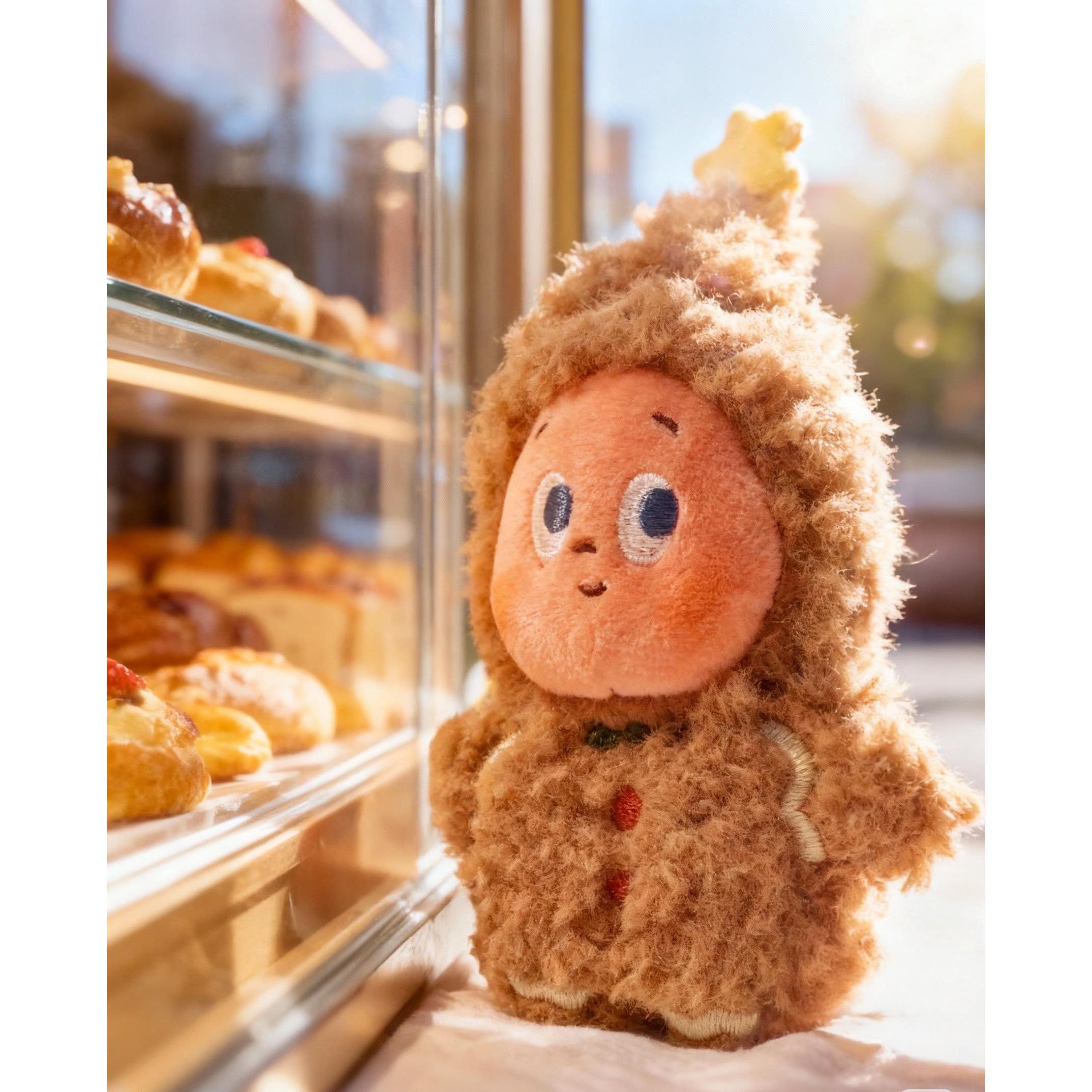 Twinkle Twinkle Savor the Moment Series-Fresh-Baked Mini Cookies Plush Pendant