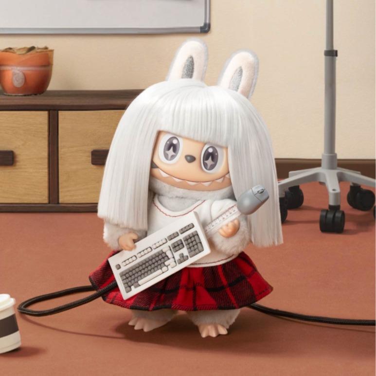 THE MONSTERS Hair Salon Series - Vinyl Plush Pendant Blind Box