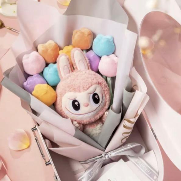 The Monsters (Labubu) Valentines Day Plush Toys Gift Box