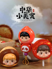 (new 2024/3/11)PANCY Chinese Little Food Blind Box Trendy Play Handmade Panda Sister Cute and Cute Particle Doll Gift Decoration