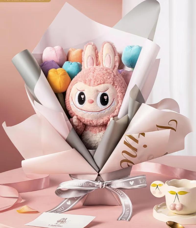 The Monsters (Labubu) Valentines Day Plush Toys Gift Box