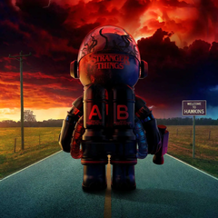 MEGA SPACE MOLLY 400% Stranger Things
