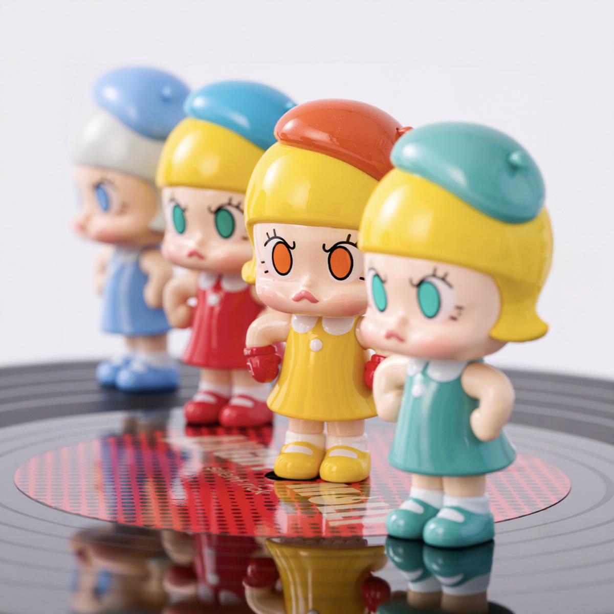 POP MART Angry Molly Mini Figure Set - Long Play 9