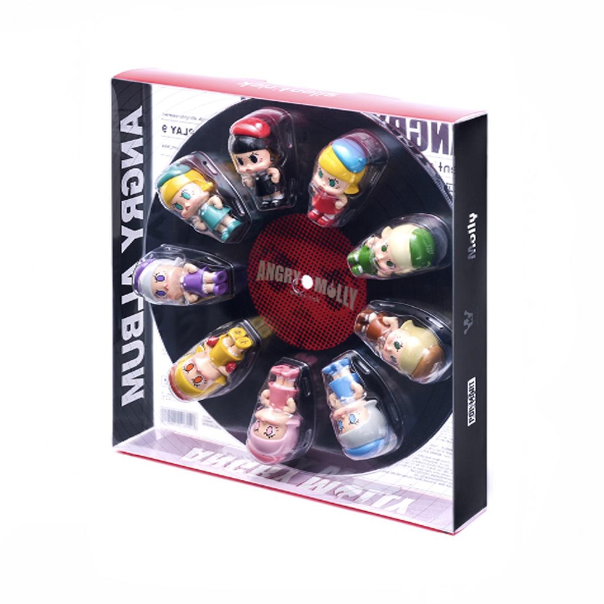 POP MART Angry Molly Mini Figure Set - Long Play 9