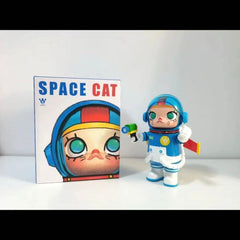 Molly SPACE CAT-BLUE AND WHITE Version)-opened box-preorder