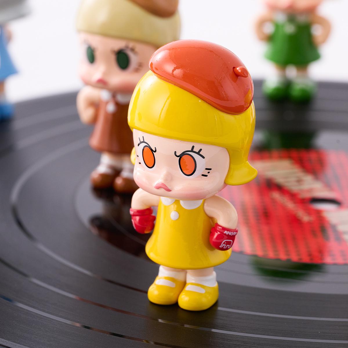 POP MART Angry Molly Mini Figure Set - Long Play 9
