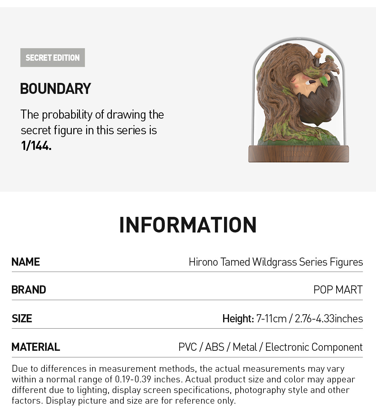 Hirono Tamed Wildgrass Series Figures