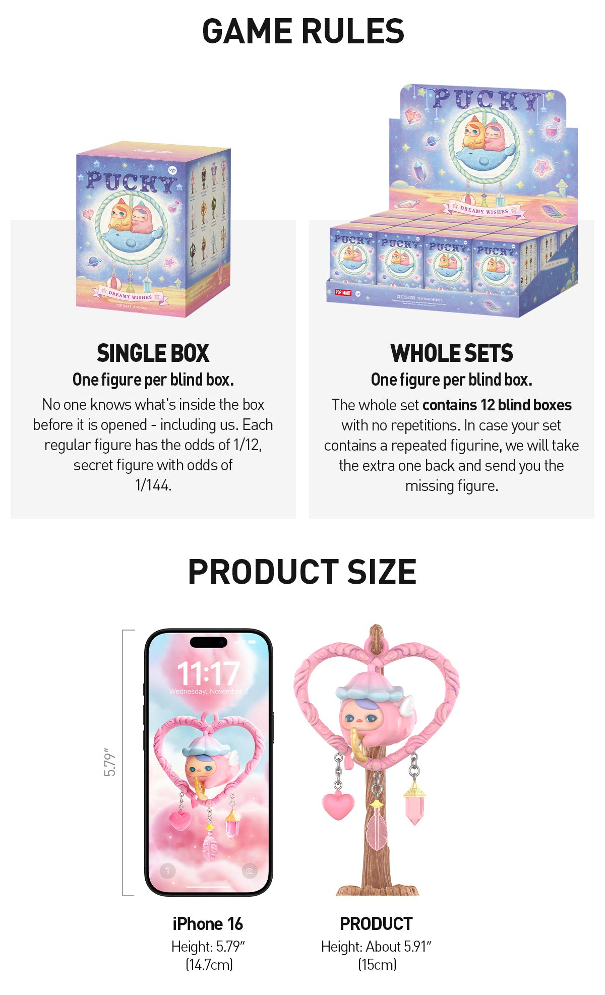 PUCKY Dreamy Wishes Series Figures-preorder