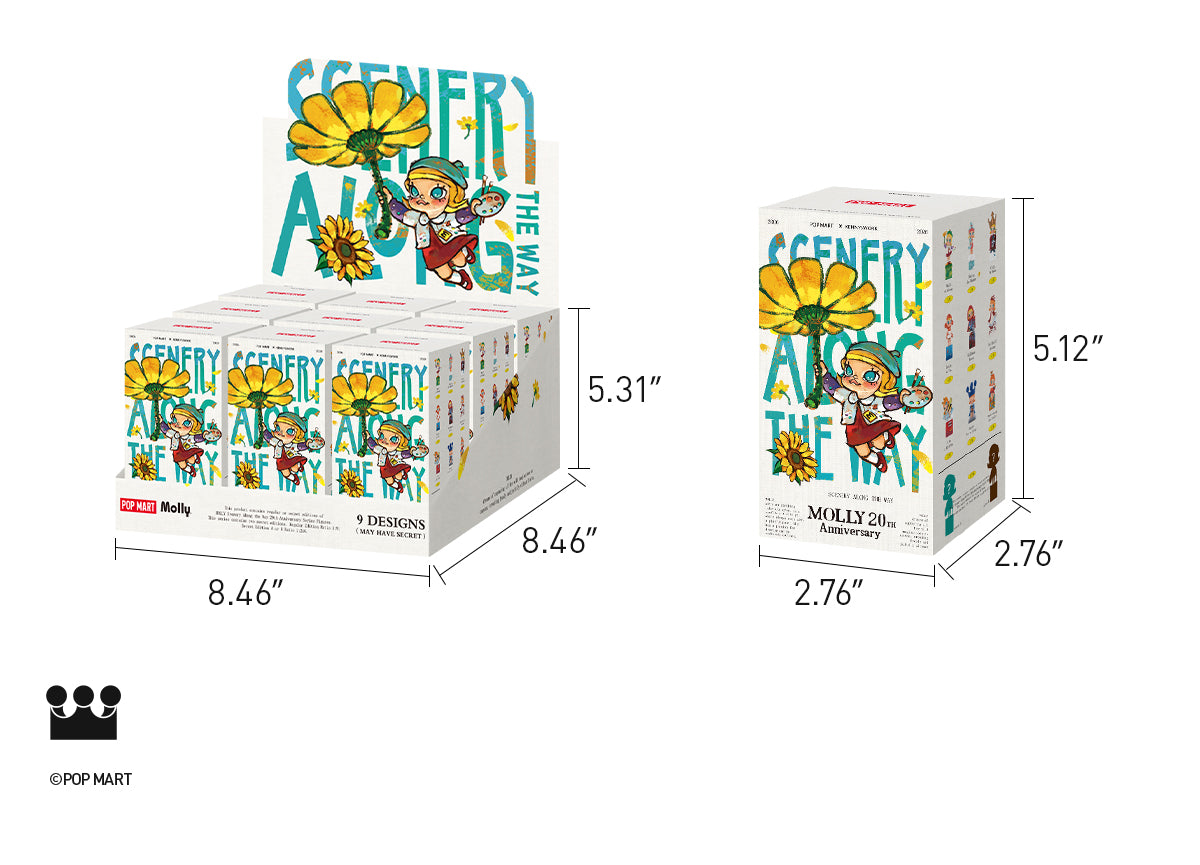MOLLY Scenery Along the Way 20th Anniversary Series Figures